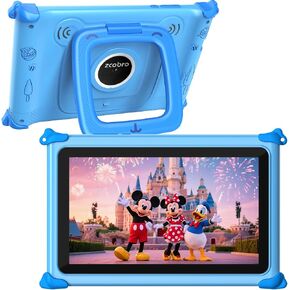 Kids Tablet 7 inch Tablet for Kids 3-12 32GB Toddler Children's Tablets with WiFi, YouTube, Baby Tablets with Shockproof Case, IPS Screen Parental Control GMS Education Games for Girls Boys (Purple) in Kuwait