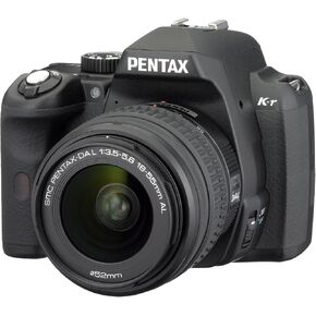 Pentax K-r 12.4 MP Digital SLR Camera with 3.0-Inch LCD and 18-55mm f/3.5-5.6 Lens (Black) in Kuwait