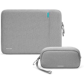 tomtoc 360° Sleeve for 11" iPad Air M4-M2 & Pro M5-1st Gen (w/Magic Keyboard) + Water-Resistant Organizer for Cords, Phone, Cables, Airpods, USB – Tablet Case & Tech Pouch Bundle in Kuwait