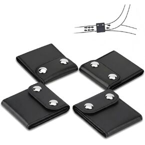 4 Pcs PU Leather Clips in Saudi Arabia