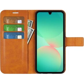 Flip Case for Samsung A17 Wallet PU Leather Magnetic Protective Cellphone Case for Samsung Galaxy A17 5G 4G Folio Book Cover with Stand & Card Slots (Black) in Kuwait