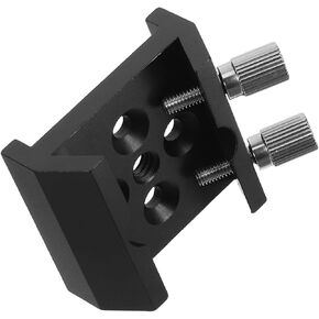 Telescope Dovetail Saddle Clamp Base with 1/4 Thread Hole Black in Kuwait