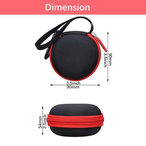 Hard EVA Carrying Case Compatible With Pokemon GO Plus +, Portable Travel Organzier Storage Cover Shockproof, Dustproof, Water-Resistant Storage Box (Case Only) in Kuwait