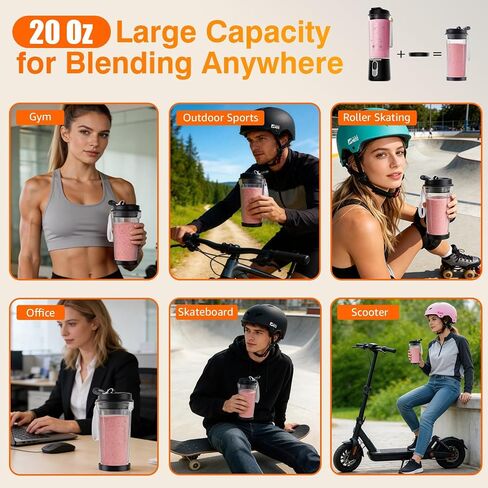 Personal Size Portable Small Blender - Mini Blender Make Smoothies & Shakes in Kuwait