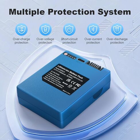 Security Rechargeable Battery for S330 Video Smart Lock 3-in-1, Smart Drop in Kuwait