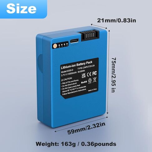 Security Rechargeable Battery for S330 Video Smart Lock 3-in-1, Smart Drop in Kuwait