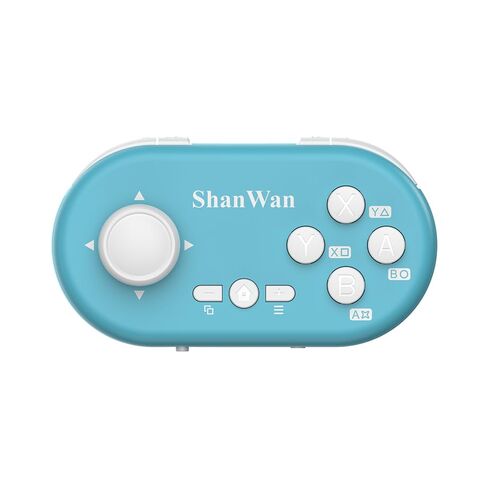 ShanWan Q36PRO Mini Single Joystick Controller, Compatible with Switch 2, Android,ipad, iOS, PC, Mac & Steam Deck, Customizable Buttons（blue） in Kuwait