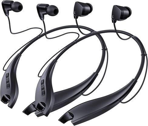 Neckband Bluetooth Headphones, 24H Playtime Wireless Noise Isolation in Kuwait