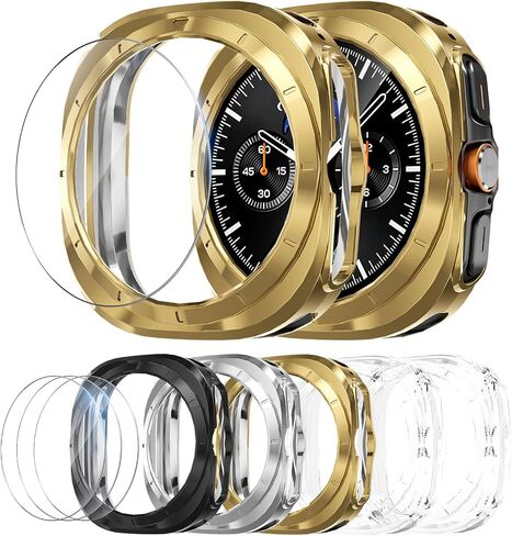Case Compatible with Samsung Galaxy Watch Ultra 47mm 5 Pack TPU Cover in Kuwait