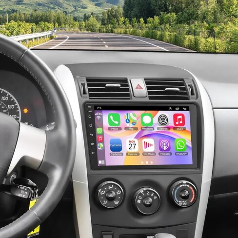 Android Carplay Stereo for Toyota Corolla 2009-2013, 7 Inch Touchscreen in Kuwait