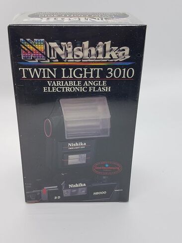 Nishika 3010 3D Stereo Camera Twin Light Flash in Kuwait