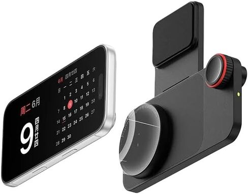 CW15 Wireless Charger with Qi2, Magnetic Monitor‑Clip Wireless Charger, Under-Monitor Setup, Always Ready at a Glance, Compatible with iPhone Standby Mode for Desktop Office Workspace in Kuwait