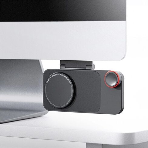 CW15 Wireless Charger with Qi2, Magnetic Monitor‑Clip Wireless Charger, Under-Monitor Setup, Always Ready at a Glance, Compatible with iPhone Standby Mode for Desktop Office Workspace in Kuwait