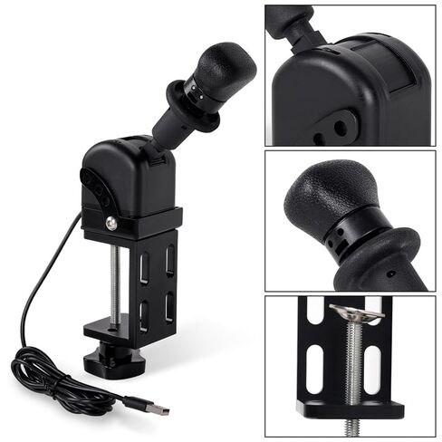 CasaNexa Aluminum Pp Usb Handbrake with Mounting Clip in Kuwait