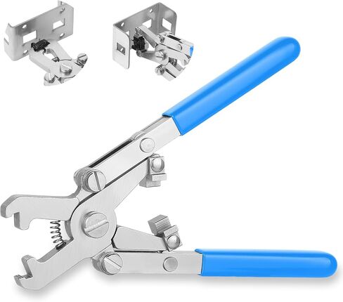 Rotable Cage Nut Tool, Cage Nut Insertion/Removal Tool on The Front, Side and Top for IT and Data Center Rack Deployment, Cabinet, Patch Panel, Server Shelves Fixing, for Cage Nut of M4 M5 M6 M8 M10 in Kuwait