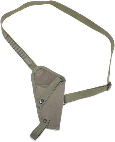 Canvas Shoulder Holster with Shell Loops fits Taurus Judge 3" Barrel 2.5 Cylinder Public Defender 2" Barrel 2.5 Cylinder in Kuwait
