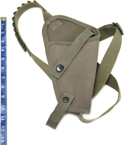 Canvas Shoulder Holster with Shell Loops fits Taurus Judge 3" Barrel 2.5 Cylinder Public Defender 2" Barrel 2.5 Cylinder in Kuwait