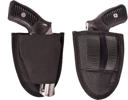 Gun Hip Holster Concealed Carry Outside Waistband OWB compatible with Glock 17 19 21 26 27 30 42 43 Ruger SP101 SR9 1911 Smith & Wesson Shield Compact Full Pistol Revolver and many more in Kuwait