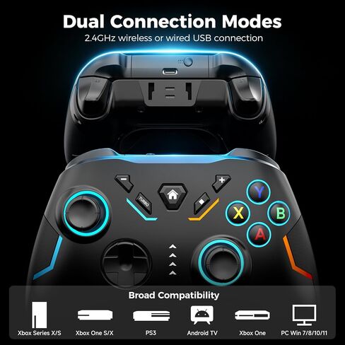 YAEYE Wireless PC Game Controller for Windows(7/8/10/11)/Android/PS3 in Kuwait