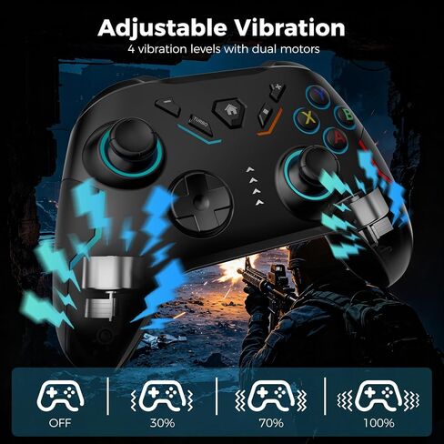 YAEYE Wireless PC Game Controller for Windows(7/8/10/11)/Android/PS3 in Kuwait