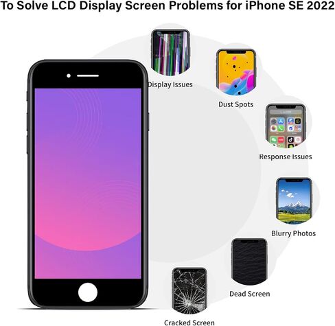 for iPhone SE 2022/3rd Generation Screen Replacement in Kuwait