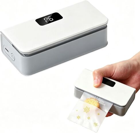 Mini Bag Sealer Rechargeable 6 Gear Portable for Snack Bags in Kuwait