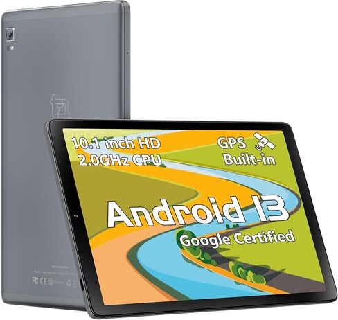 Topsand 8 Inch Tablet Android 15 Tablet with Sim Card Slot Uncloked Cellular Phone with 4G LTE Octa Core 12GB RAM 64GB ROM 2TB TF Expandable Tableta with Case in Kuwait