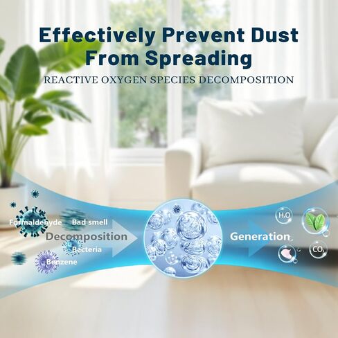 Multi-Functional Air Magic Box,Automatic Dust Collection Purifies,Air Purification Dust Removal Mic Box,for car, Bedroom, New House, Office, Closet, Automatic Dust-Sucking (3PCS) in Kuwait
