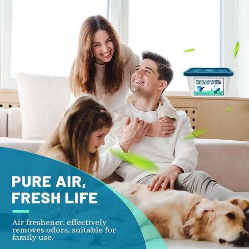 Multi-Functional Air Magic Box,Automatic Dust Collection Purifies,Air Purification Dust Removal Mic Box,for car, Bedroom, New House, Office, Closet, Automatic Dust-Sucking (3PCS) in Kuwait