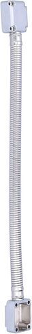 Fabater Door Loop Wire Protector, Stainless Steel Cable Protector Tube for Access Control Door Cable Protection, Exposed Mount 19.7in Corrugated Pipe with 0.7in OD for Wiring Neat in Kuwait