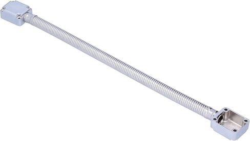 Fabater Door Loop Wire Protector, Stainless Steel Cable Protector Tube for Access Control Door Cable Protection, Exposed Mount 19.7in Corrugated Pipe with 0.7in OD for Wiring Neat in Kuwait