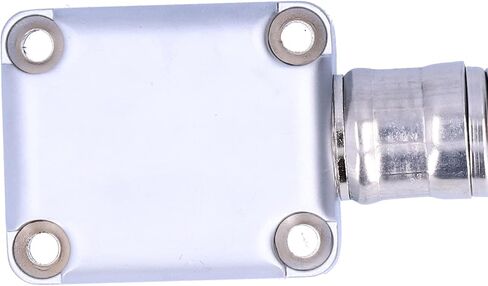 Fabater Door Loop Wire Protector, Stainless Steel Cable Protector Tube for Access Control Door Cable Protection, Exposed Mount 19.7in Corrugated Pipe with 0.7in OD for Wiring Neat in Kuwait