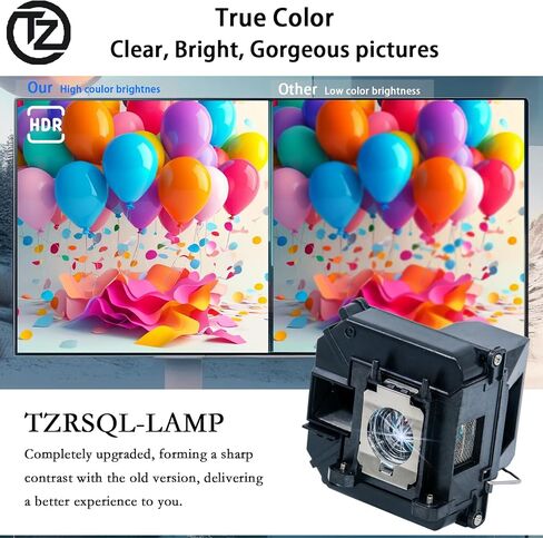 A+ Quality for Epson ELPLP68 Powerlite Home Cinema 3010 3020 3010E 3020UBE EH-TW5900 EH-TW6000W EH-TW5910 EH-TW6100 H421A H421C H422A H422C H450A H450C V13H010L68 Replacement Projector Lamp in Kuwait