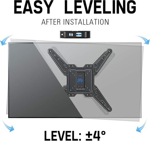 Mounting Dream Full Motion TV Wall Mount - 26 to 55 Inch, Swivel & Extend 16.7 Inch, VESA 400x400mm, 77LBS in Kuwait