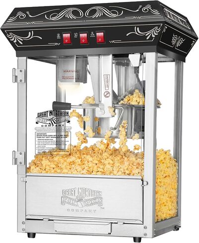 Great Northern Popcorn Good Time 8oz Popcorn Machine, Red in Kuwait
