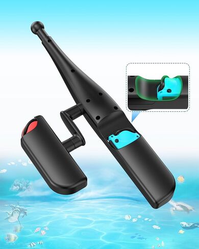 MENEEA Fishing Rod for Nintendo Switch, Fishing Games Accessories Kit in Saudi Arabia