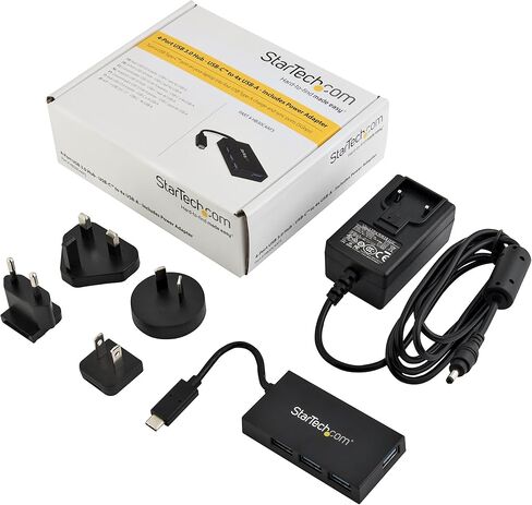 StarTech 4-Port USB-C Hub with 4x USB-A, 5Gbps, TAA (HB30C4AFS) in Kuwait
