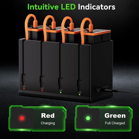 Lesaps 4-Slot Battery Charger for Moultrie Edge Battery Pack in Kuwait