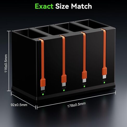 Lesaps 4-Slot Battery Charger for Moultrie Edge Battery Pack in Kuwait