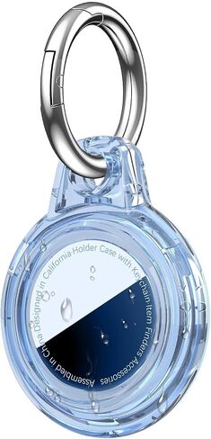 MOLOSLEEVE Waterproof Holder for AirTag 2nd & 1st Generation, Clear Blue in Kuwait