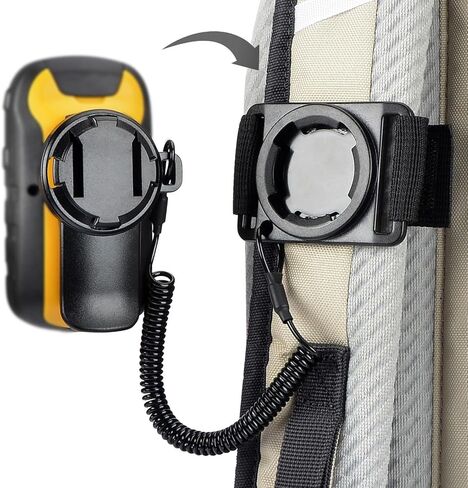 Backpack Tether for Garmin Handheld GPS Devices, Hiking Backpack Mount Accessory for Garmin inReach eTrex GPSMAP Oregon Alpha Rino Devices - Great for Hiking & Hands-Free in Kuwait