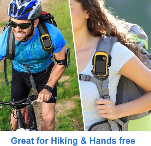 Backpack Tether for Garmin Handheld GPS Devices, Hiking Backpack Mount Accessory for Garmin inReach eTrex GPSMAP Oregon Alpha Rino Devices - Great for Hiking & Hands-Free in Kuwait
