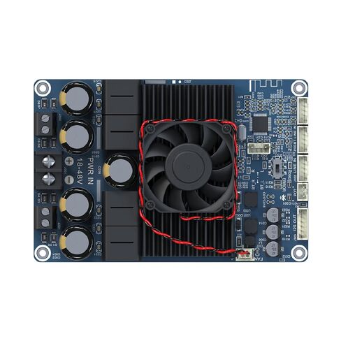 TPA3255 DSP PC UI 300W x 2 Stereo Bluetooth 5.3 High Power Audio Amplifier Board, DC18-48V AUX Input with Volume Control for Home Theater and Speakers DIY BDM8 in Saudi Arabia
