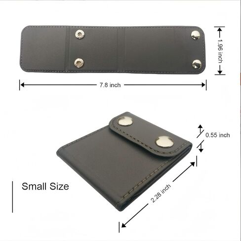 4 Pcs PU Leather Clips in Saudi Arabia