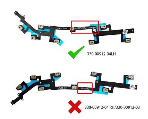 Hupaivrmrar Left Locating Ring Flex Cable For Meta Oculus Quest 2 VR Handle Controller cable Repair Replacement Part Accessory Number 330-00911-04 LH or 330-00912-04 LH in Kuwait