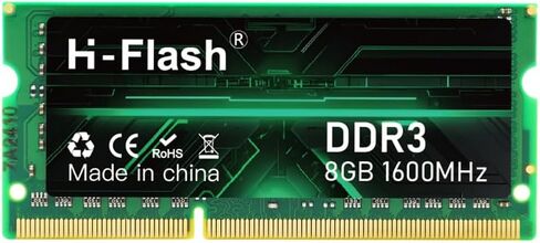 8GB DDR3 1600MHz PC3-12800 Non-ECC Unbuffered 1.5V CL11 204 Pin SODIMM Laptop Notebook PC Computer Memory RAM Module Upgrade in Kuwait