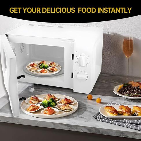 10.5" Microwave Glass Turntable Plate, 10.5" / 27cm Microwave Tray Replacement Glass Plate, Glass Tray Replacement for LG, GE, Magic Chef, Hotpoint, Panasonic, Kenmore, etc in Saudi Arabia