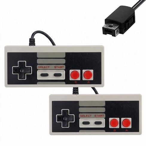 acisan Retro Game Mini Controller - Classic Style Gamepad (2-Pack), 10 Feet Long, Perfect for Classic Games in Kuwait