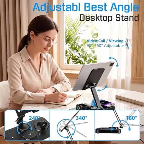 30W Charging Station for Apple Multiple Devices,Foldable Wireless Charger in Kuwait