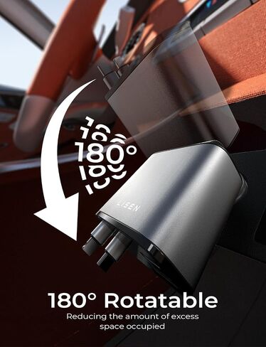 LISEN Retractable Car Charger Gift Box Edition, 84W Cars Phone Charger with Retractable Cable, Car Accessories Gifts for Men Women, 2025, USB C Fast Cars Adapter for iPhone 17 16 15 14 in Kuwait